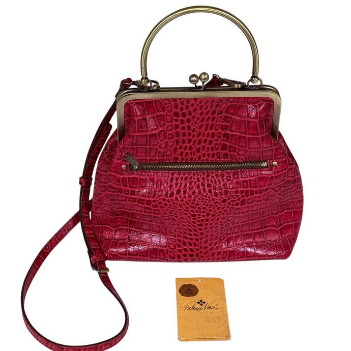 Patricia Nash Croc Leather Crossbody Bag