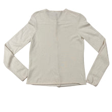 Load image into Gallery viewer, Vintage Saks Fifth Avenue 100% Cashmere Ivory Cardigan Size Small
