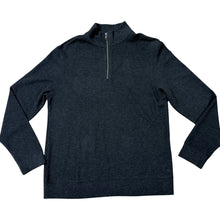 Load image into Gallery viewer, Banana Republic Waffle Quarter Zip Pullover Size Large NWT
