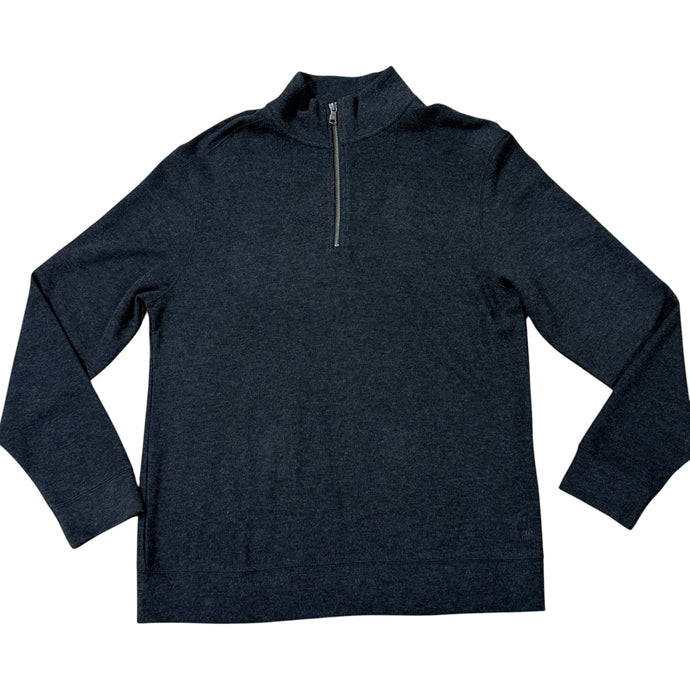 Banana Republic Waffle Quarter Zip Pullover Size Large NWT
