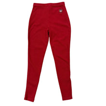 Load image into Gallery viewer, VTG Ralph Lauren Red Thermal Knit Pants USA Navy Reserve Crest Logo Size Medium
