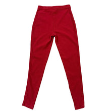 Load image into Gallery viewer, Vintage 90s Ralph Lauren Red Thermal Pants Made in USA Navy Reserve Crest Logo Medium

