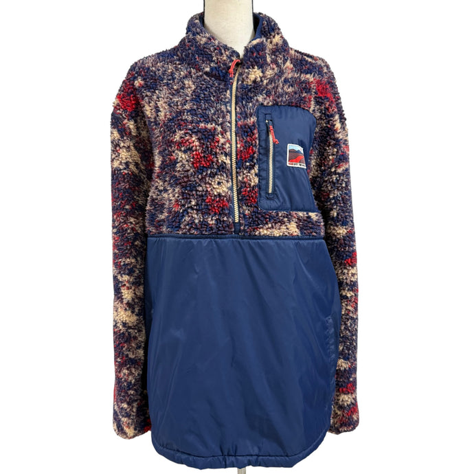 Vans Outdoor Club Qzip Fleece Pullover Jacket Size XL