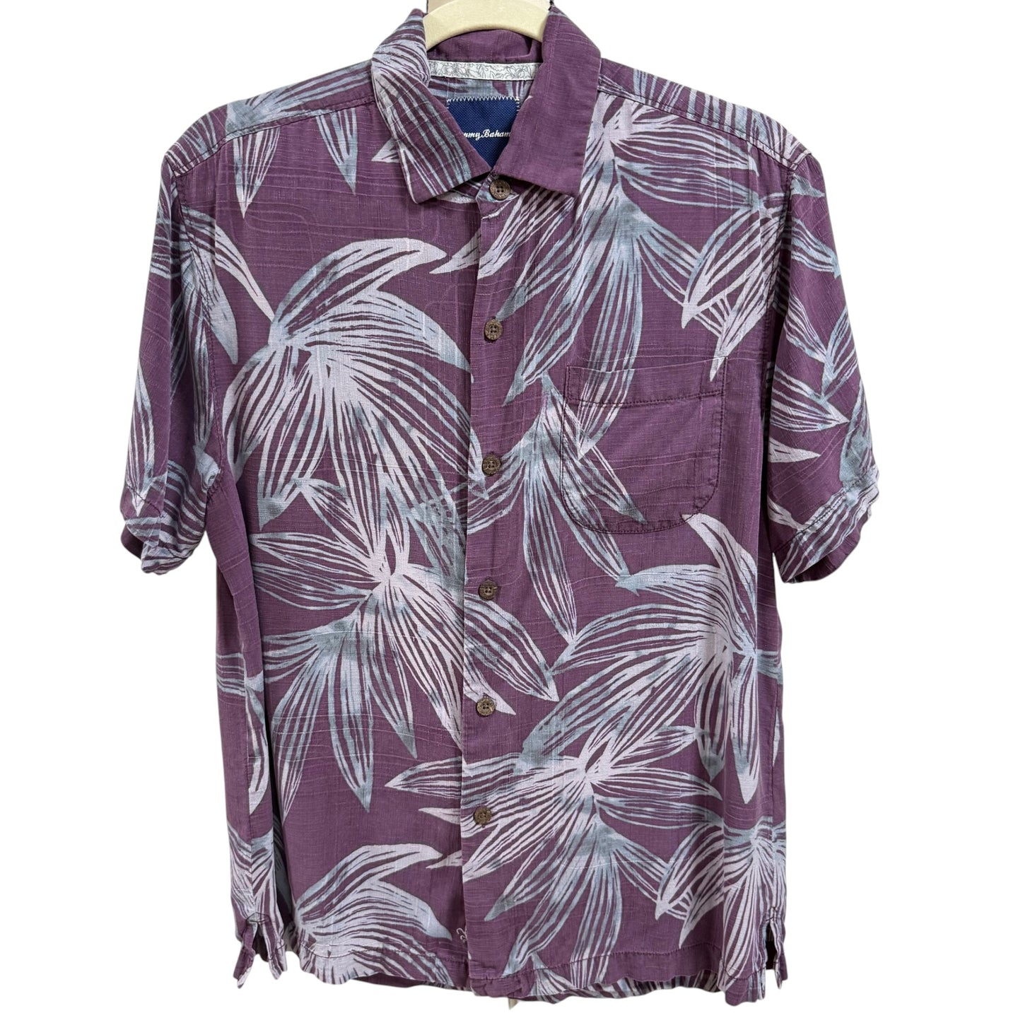 VTG Tommy Bahama Silk Hawaiian Shirt S/P