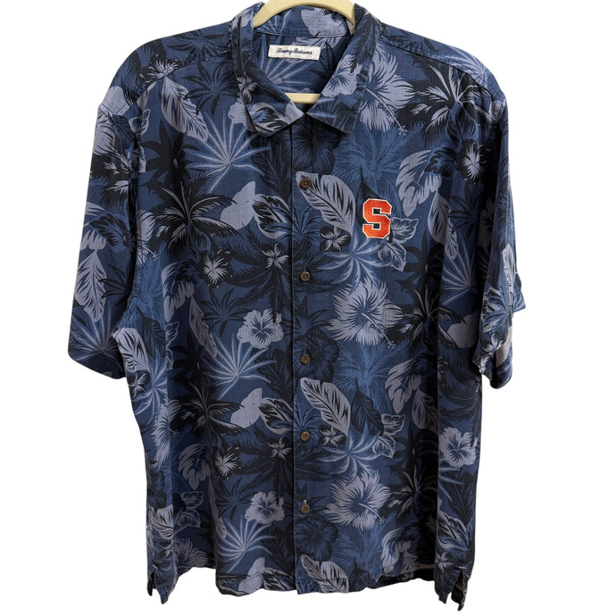 VTG Tommy Bahama Silk Hawaiian Shirt Size XL