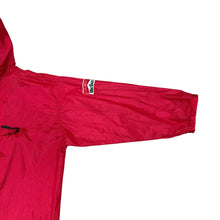 Load image into Gallery viewer, VTG 1990s Marlboro Red Packable Hooded 3/4 zip Windbreaker Large
