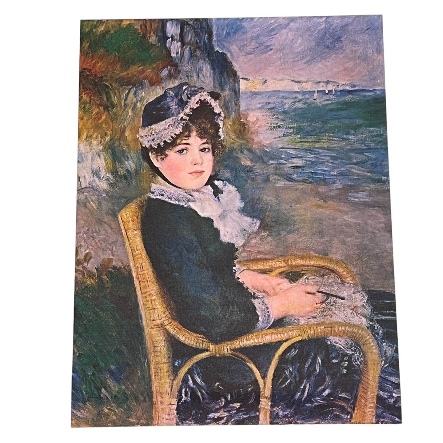 Pierre-Auguste Renoir By the Seashore Art Poster Metropolitan Museum of Art 21x27