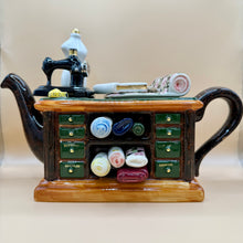 Load image into Gallery viewer, 90s Tony Carter England Dressmaker Teapot 97/563
