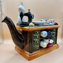 Load image into Gallery viewer, 90s Tony Carter England Dressmaker Teapot 97/563
