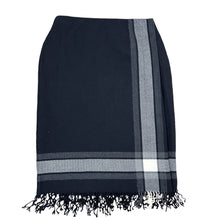 Load image into Gallery viewer, Vintage Wool Fringe Wrap Skirt Size 12

