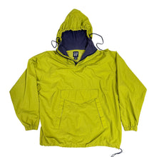 Load image into Gallery viewer, VTG GAP Lime Green Anorak Windbreaker Size Small

