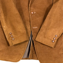 Load image into Gallery viewer, VTG 70s 80s Rust Brown Corduroy Suit by Sears Roebuck 42R 35W
