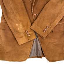 Load image into Gallery viewer, VTG 70s 80s Rust Brown Corduroy Suit by Sears Roebuck 42R 35W
