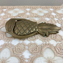 Load image into Gallery viewer, Vintage Brass Pineapple Door Knocker 7&quot;
