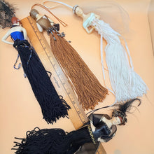 Load image into Gallery viewer, Art Deco Fashion Lady Doll Tassel Ornaments Wall Hanging Figures Set of 4
