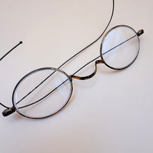Load image into Gallery viewer, Antique Early 1900s Wire Rim Spectacles Cable Temples Eyeglasses
