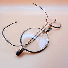 Load image into Gallery viewer, Antique Early 1900s Wire Rim Spectacles Cable Temples Eyeglasses
