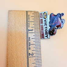 Load image into Gallery viewer, Y2K Victory Motorcycles Test Ride Challenge Enamel Lapel Pin
