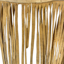Load image into Gallery viewer, Vintage Handmade Leather Fringe Vest Size Large
