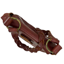 Load image into Gallery viewer, 70s Leather Hobo Saddle Bag
