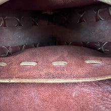 Load image into Gallery viewer, 70s Leather Hobo Saddle Bag
