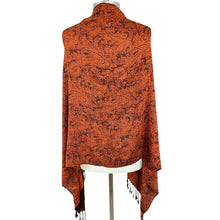 Load image into Gallery viewer, Pashmina Silk Paisley Fringe Wrap Scarf
