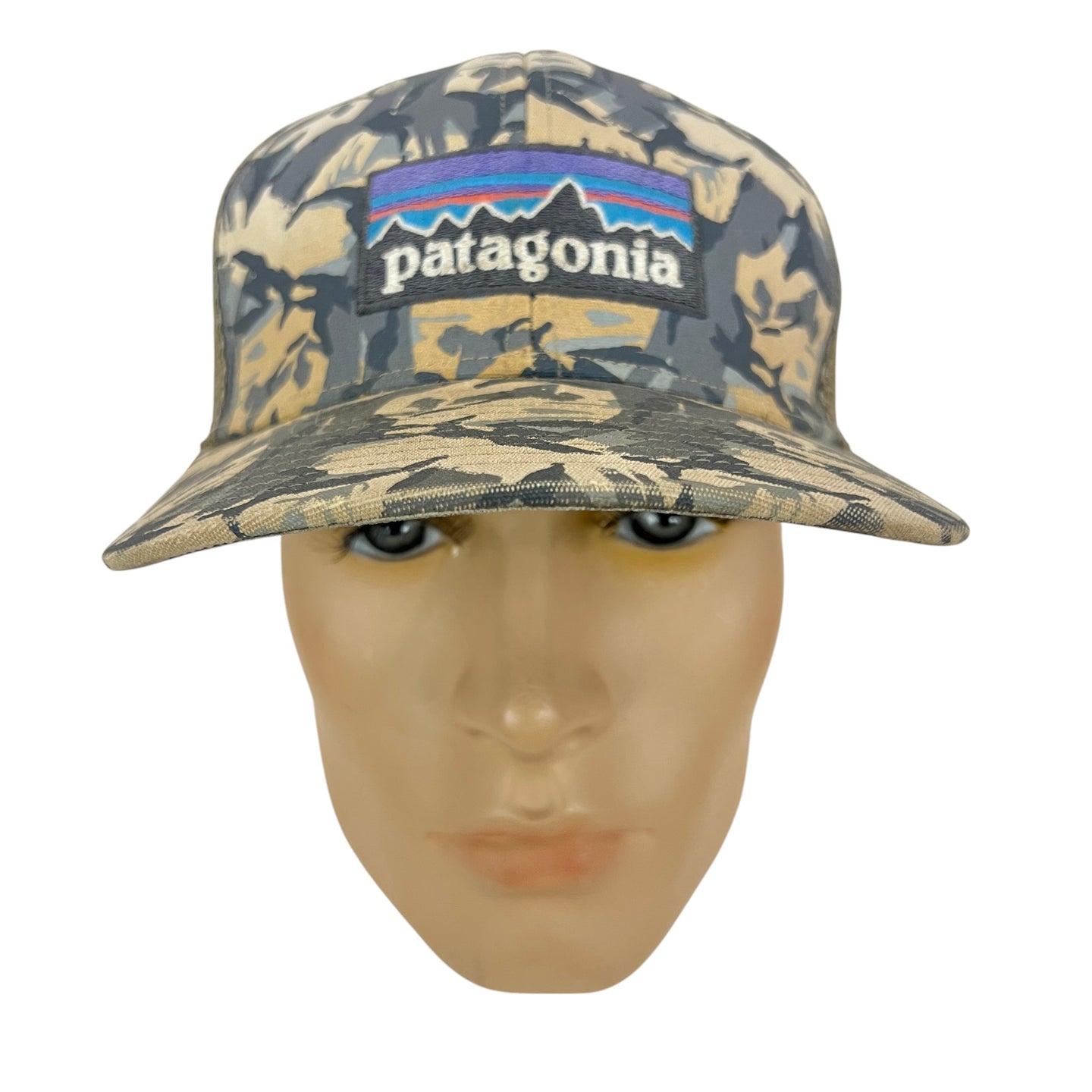 Patagonia Camo Mesh Trucker Snapback Hat