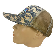 Load image into Gallery viewer, Patagonia Camo Mesh Trucker Snapback Hat
