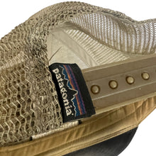 Load image into Gallery viewer, Patagonia Camo Mesh Trucker Snapback Hat
