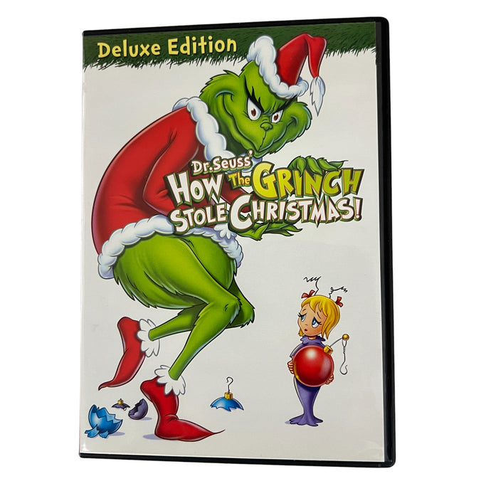Dr. Seuss' How the Grinch Stole Christmas! (Remastered 2008 DVD NR) VG Condition