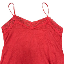 Load image into Gallery viewer, VTG Bongo Y2K Lace Camisole Size Large
