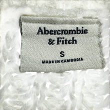 Load image into Gallery viewer, Abercrombie and Fitch White Knit Sleeveless Top Size Small
