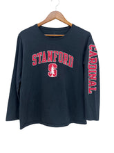 Load image into Gallery viewer, Stanford Cardinal Distressed Arch Over Logo Long Sleeve T-Shirt Large
