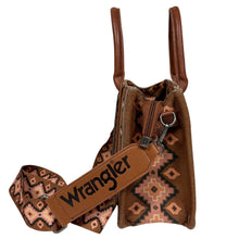 Load image into Gallery viewer, Aztec Pattern Crossbody Tote Bag
