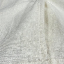 Load image into Gallery viewer, Vintage White Linen Safari Jacket 4-Pocket Button Front Blazer Size XL/2XL
