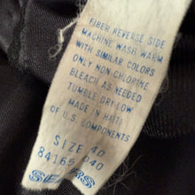 Load image into Gallery viewer, Vintage Black Nylon Slip Dress Size 40
