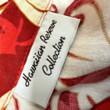 Load image into Gallery viewer, VTG 90s Hawaiian Reserve Collection Red Floral Aloha Shirt
