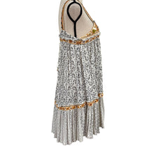 Load image into Gallery viewer, Free People Embroidered Empire Waist Tie Back Dress XS
