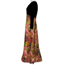 Load image into Gallery viewer, Vintage Maxi Hostess Dress Size XS-Small
