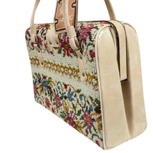 Load image into Gallery viewer, 60s Needlepoint Tapestry Carpet Bag
