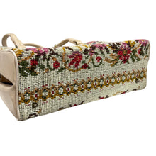 Load image into Gallery viewer, 60s Needlepoint Tapestry Carpet Bag
