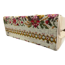 Load image into Gallery viewer, 60s Needlepoint Tapestry Carpet Bag
