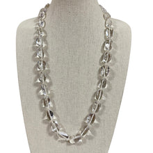 Load image into Gallery viewer, Vintage Kenneth Jay Lane Lucite Pebble Statement Necklace
