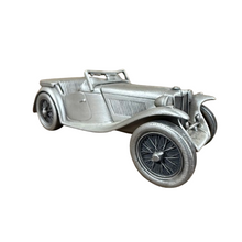 Load image into Gallery viewer, 1948 MG-TC Pewter Car Danbury Mint Classic Cars of the World

