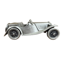 Load image into Gallery viewer, 1948 MG-TC Pewter Car Danbury Mint Classic Cars of the World
