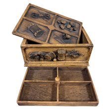 Load image into Gallery viewer, WASA Solingen Sewing Box West Germany Salesman Advertising Notions Storage Box
