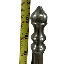 Load image into Gallery viewer, Mid Century Bubble Glass Finial Metal Sculpture
