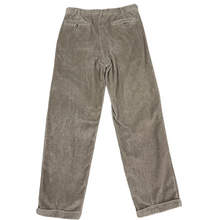 Load image into Gallery viewer, 90s Pleat Front 100 Cotton Corduroy Pants 30
