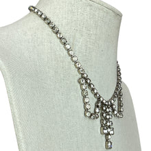 Load image into Gallery viewer, Vintage Czecho Paste Rhinestone Bib Necklace
