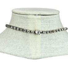 Load image into Gallery viewer, Vintage Czecho Paste Rhinestone Bib Necklace

